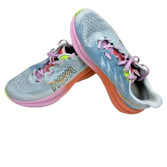 Hoka Mach 6 Women’s 9 Illusion Dusk Pink Running Shoes 1147810-ISK W9B - Picture 1 of 8